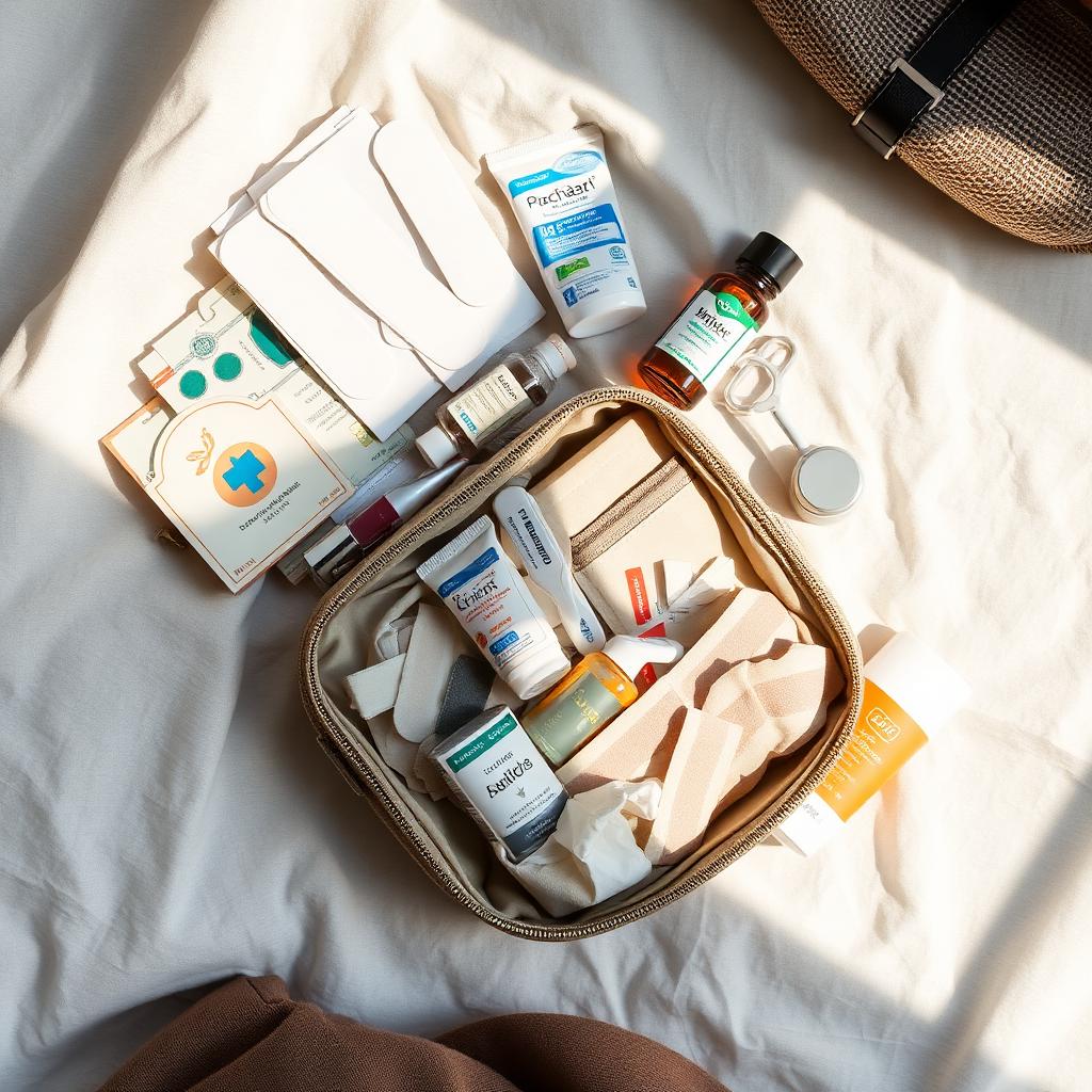 La trousse de pharmacie idéale pour partir en voyage